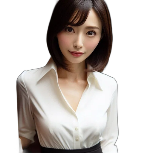 staff, face, dress, robot, photorealistic, oil painting, cartoon, anime transparent PNG cut-out