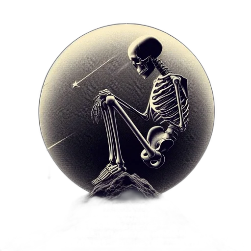 jewelry, concept art, photorealistic, ethereal, monochrome, illustration, presents, skeletal transparent PNG cut-out