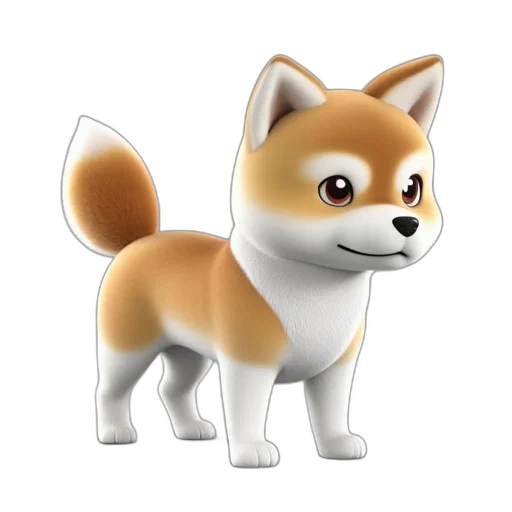animal, staff, creature, 3d render, concept art, photorealistic, pixel art, animated transparent PNG cut-out