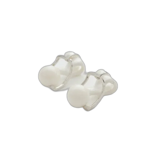 jewelry, crown, shoes, 3d render, pair, small, white, metal transparent PNG cut-out