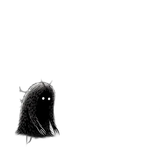 creature, hair, mask, animal, concept art, comic book art, pixel art, fantasy art transparent PNG cut-out