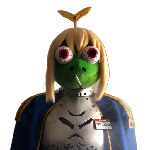 mask, robot, staff, creature, 3d render, concept art, anime, fantasy art transparent PNG cut-out