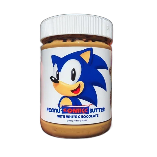 food, 3d render, pixel art, image, shows, jar, peanut, butter transparent PNG cut-out