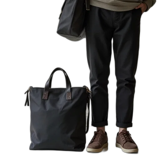 jacket, staff, 3d render, concept art, photorealistic, earth tones, dark, monochrome transparent PNG cut-out