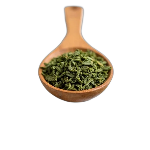 food, staff, 3d render, green, wooden, spoon, filled, tea transparent PNG cut-out
