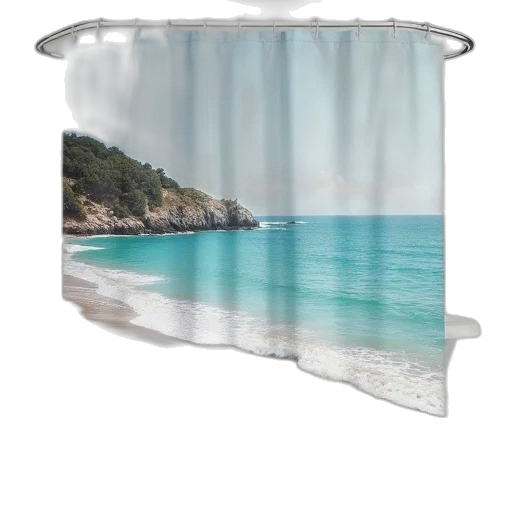 umbrella, furniture, dress, photorealistic, 3d render, vaporwave, beach, underwater transparent PNG cut-out