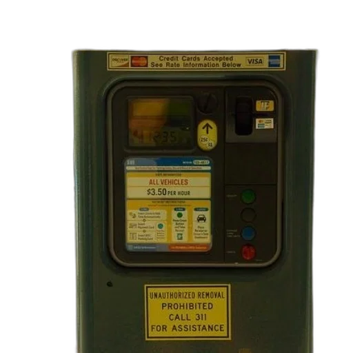 staff, parking, meter, sign transparent PNG cut-out
