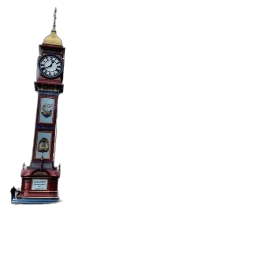 staff, building, jewelry, 3d render, photorealistic, concept art, pixel art, clock transparent PNG cut-out