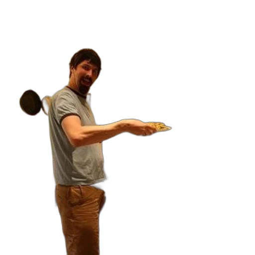 staff, weapon, sword, food, 3d render, concept art, photorealistic, man transparent PNG cut-out