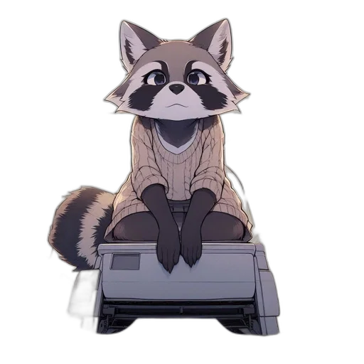 animal, robot, car, staff, concept art, watercolor, pixel art, cyberpunk transparent PNG cut-out