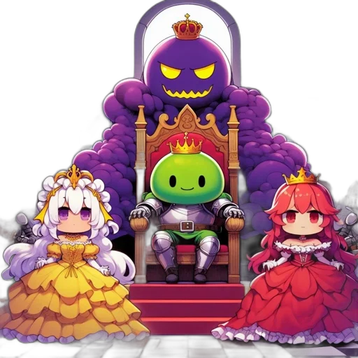 crown, staff, furniture, pixel art transparent PNG cut-out