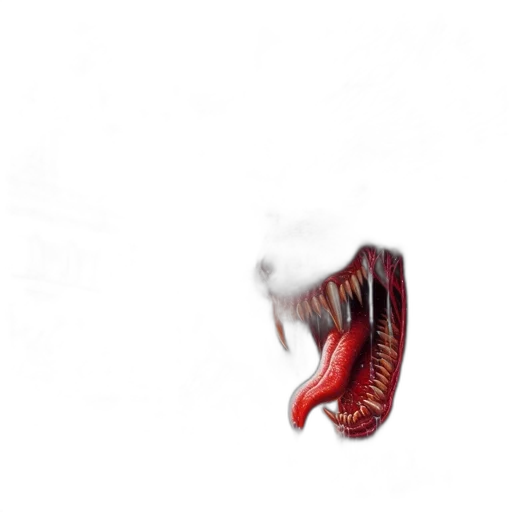 creature, dragon, animal, hair, concept art, photorealistic, 3d render, pixel art transparent PNG cut-out
