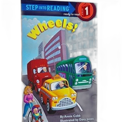 children, book, titled, wheels, annie, cobb, illustrated, davy transparent PNG cut-out