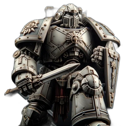 robot, weapon, concept art, 3d render, fantasy art, photorealistic, metallic, figure transparent PNG cut-out