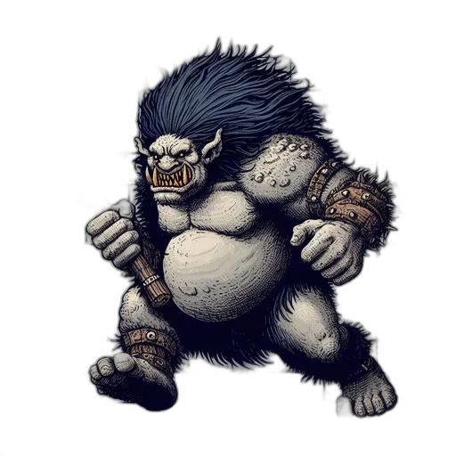 creature, animal, concept art, fantasy art, comic book art, pixel art, imposing, figure transparent PNG cut-out