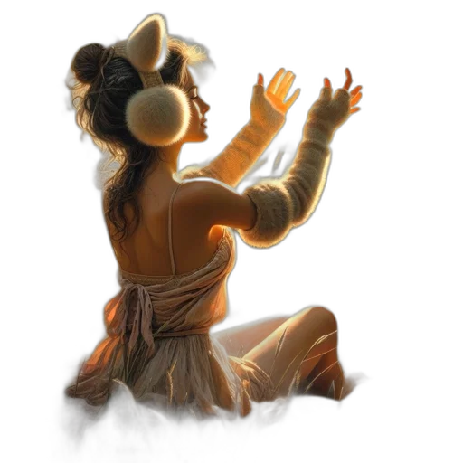 staff, mask, jewelry, concept art, fantasy art, oil painting, photorealistic, fire transparent PNG cut-out