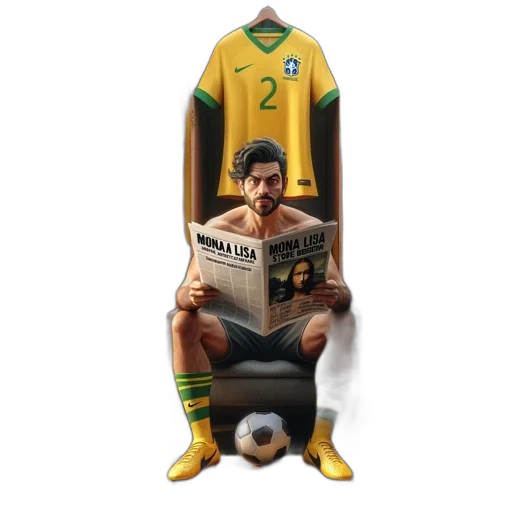concept art, fantasy art, 3d render, photorealistic, inside, room, full, soccer transparent PNG cut-out