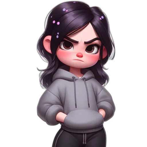 jacket, staff, concept art, cartoon, pixel art, anime, dark, animated transparent PNG cut-out