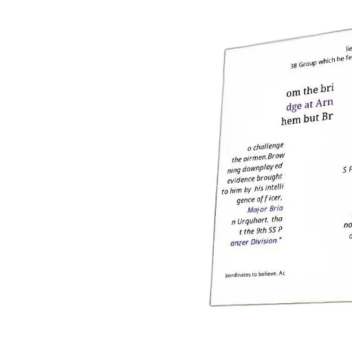 page, book, text, discussing, bridge, arnhem, group, airmen transparent PNG cut-out