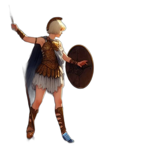 staff, sword, weapon, dress, concept art, fantasy art, 3d render, pixel art transparent PNG cut-out