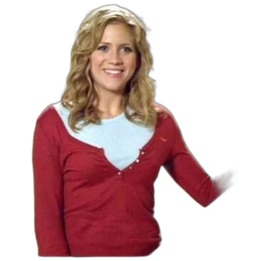 dress, jacket, cartoon, woman, blonde, hair, wearing, red transparent PNG cut-out