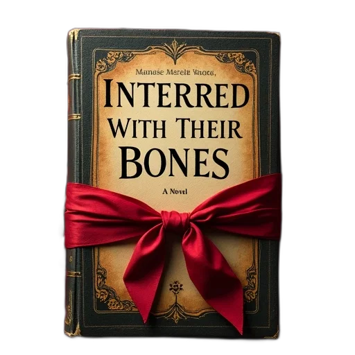 second, book, cover, series, interred, their, bones, features transparent PNG cut-out