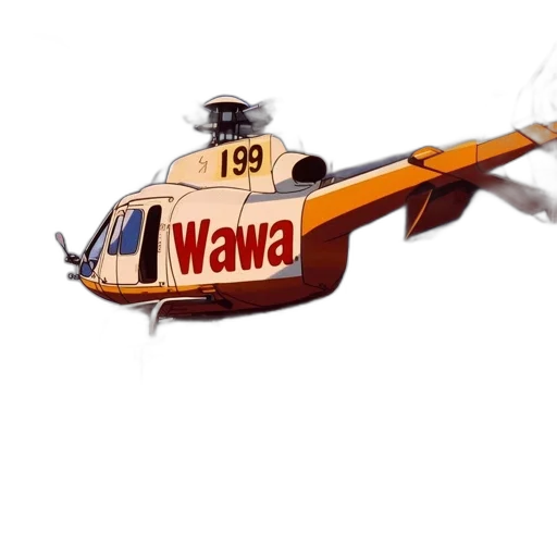 weapon, animal, 3d render, concept art, cartoon, photorealistic, helicopter, marked transparent PNG cut-out
