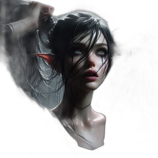 dragon, face, mask, fantasy art, concept art, photorealistic, comic book art, fog transparent PNG cut-out