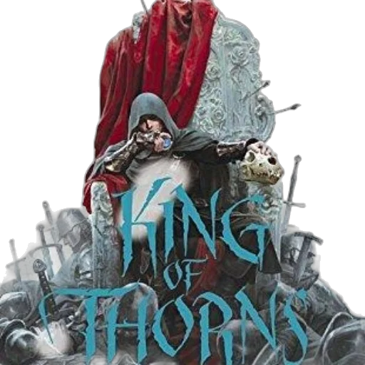 crown, fantasy art, comic book art, concept art, king, thorns, book, cover transparent PNG cut-out