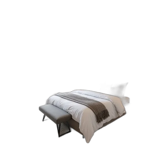 furniture, 3d render, photorealistic, earth tones transparent PNG cut-out