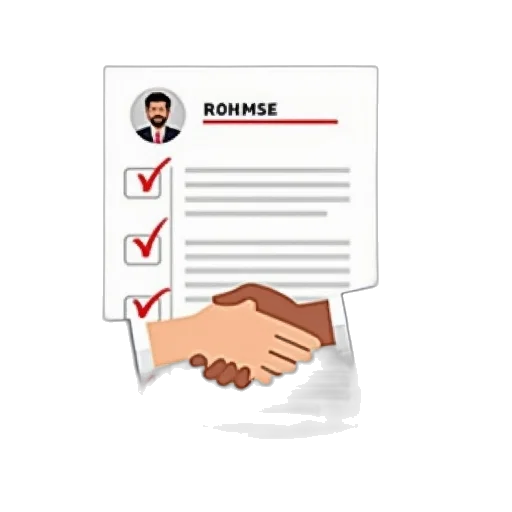 staff, resume, template, two transparent PNG cut-out
