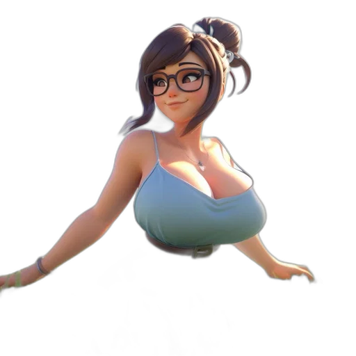 dress, staff, robot, weapon, concept art, 3d render, cartoon, fantasy art transparent PNG cut-out