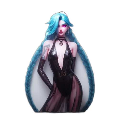 dress, jewelry, creature, hair, concept art, fantasy art, pixel art, 3d render transparent PNG cut-out