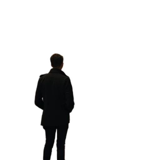 staff, jacket, robot, face transparent PNG cut-out