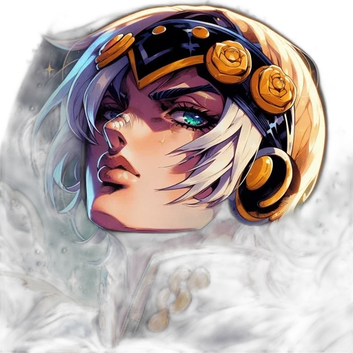 mask, face, crown, jewelry, fantasy art, concept art, anime, pixel art transparent PNG cut-out
