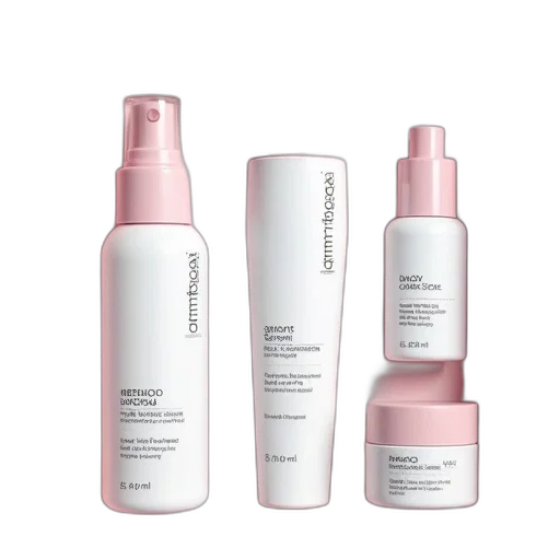 monochrome, set, skincare, products, dermatologica, displayed, box, include transparent PNG cut-out