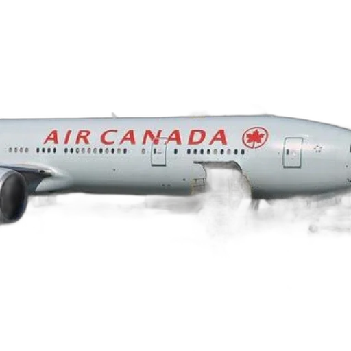 concept art, air, canada, airplane, parked, tarmac, cargo, being transparent PNG cut-out