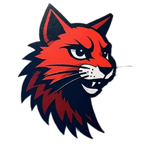 staff, animal, mask, pixel art, 3d render, concept art, red, gonzaga transparent PNG cut-out