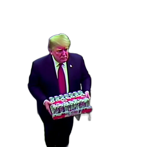 food, weapon, robot, jacket, vaporwave, 3d render, concept art, fire transparent PNG cut-out