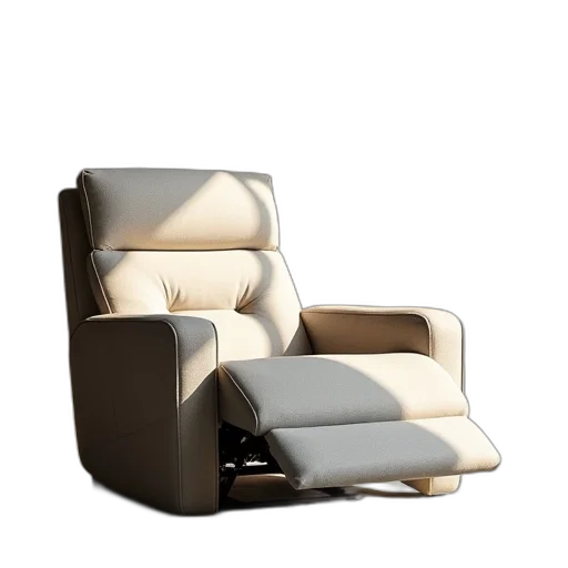 furniture, 3d render, photorealistic, concept art, earth tones, boy, recliner, stone transparent PNG cut-out