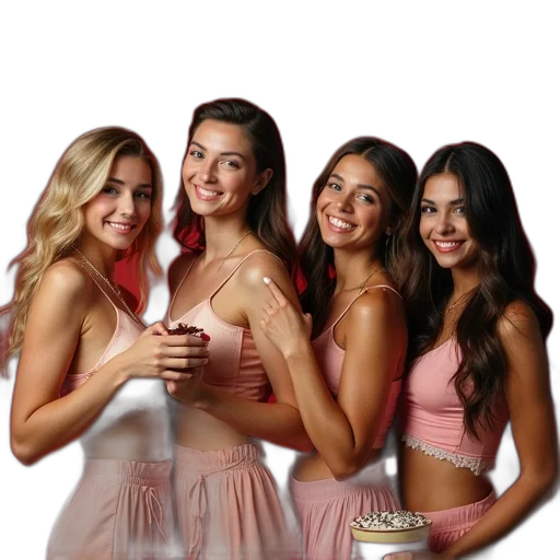 dress, jewelry, photorealistic, concept art, contestants, takeout, posing, photo transparent PNG cut-out