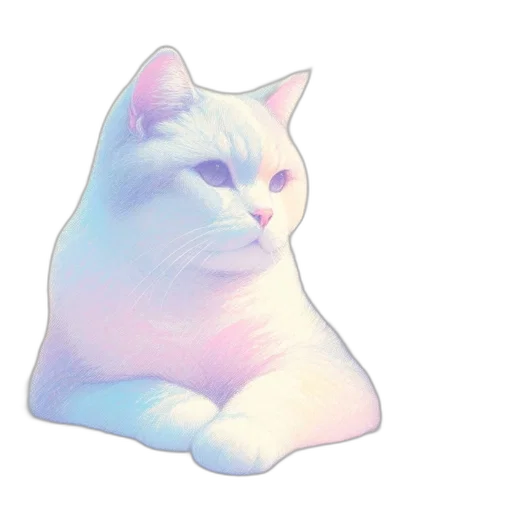 animal, creature, face, hat, vaporwave, pixel art, 3d render, photorealistic transparent PNG cut-out