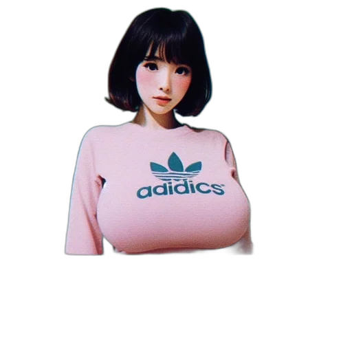 dress, jacket, robot, face, vaporwave, photorealistic, 3d render, anime transparent PNG cut-out