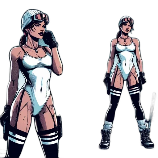 concept art, comic book art, cyberpunk, anime, monochrome, two, panels, depict transparent PNG cut-out