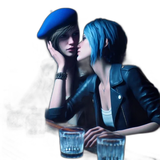 jacket, hat, concept art, photorealistic, cyberpunk, anime, neon lights, night transparent PNG cut-out