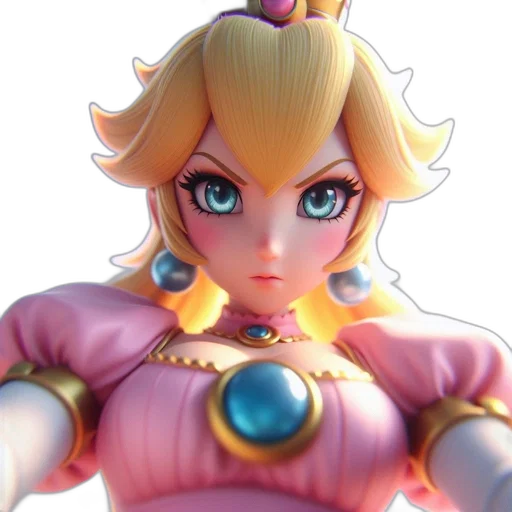 crown, weapon, face, staff, 3d render, concept art, fantasy art, vaporwave transparent PNG cut-out
