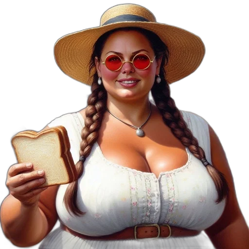 food, jewelry, dress, hat, photorealistic, concept art, fantasy art, oil painting transparent PNG cut-out