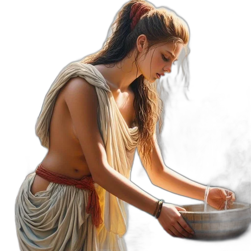 jewelry, food, staff, dress, oil painting, fantasy art, photorealistic, concept art transparent PNG cut-out