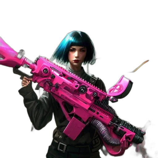 weapon, staff, cyberpunk, concept art, vaporwave, pixel art, neon, pastel transparent PNG cut-out