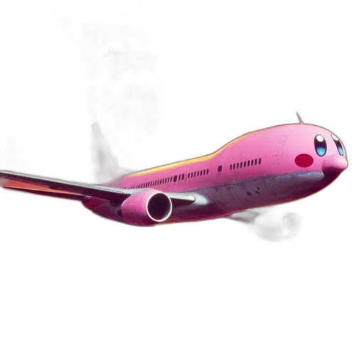 staff, weapon, 3d render, photorealistic, concept art, cartoonish, pink, plane transparent PNG cut-out
